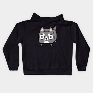 Husky Dog Loaf Kids Hoodie